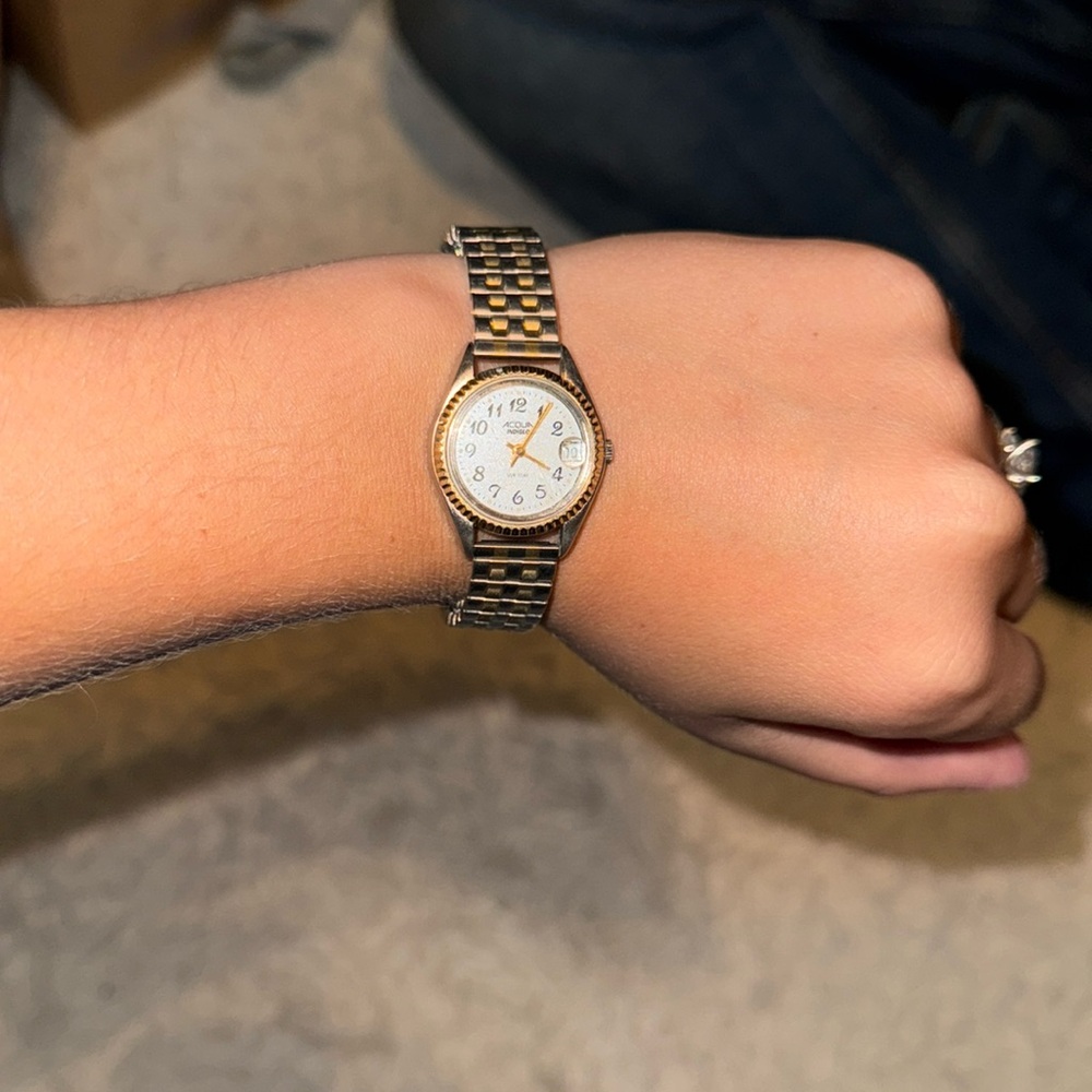 Gold Acqua Men's Watch